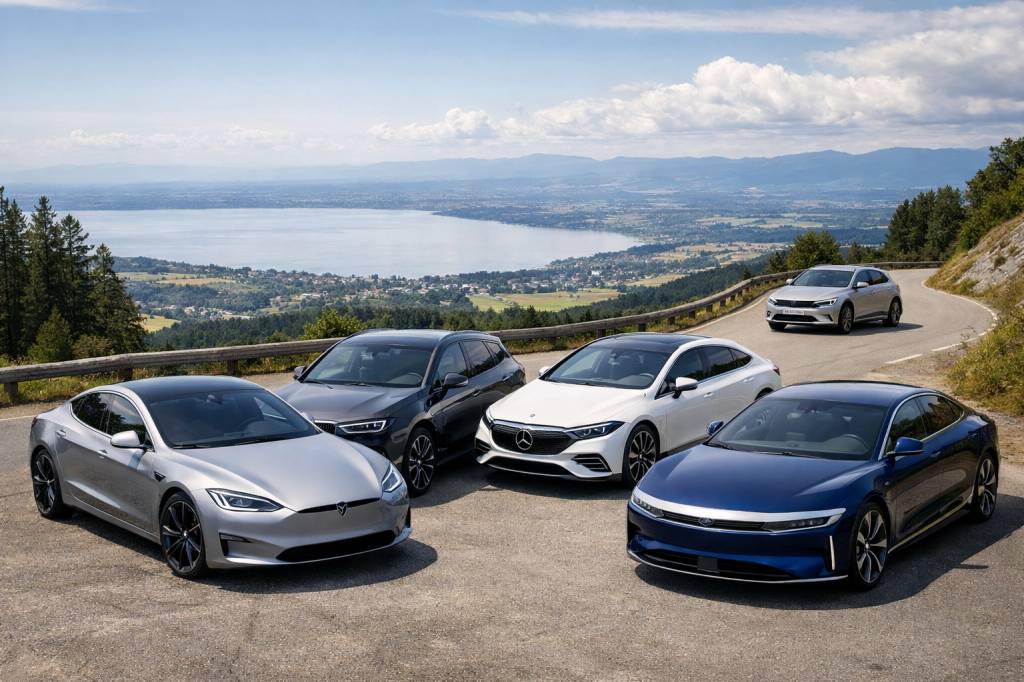 Les 5 voitures éléctriques les plus autonomes en 202 classement, technologies de batterie et usages réels