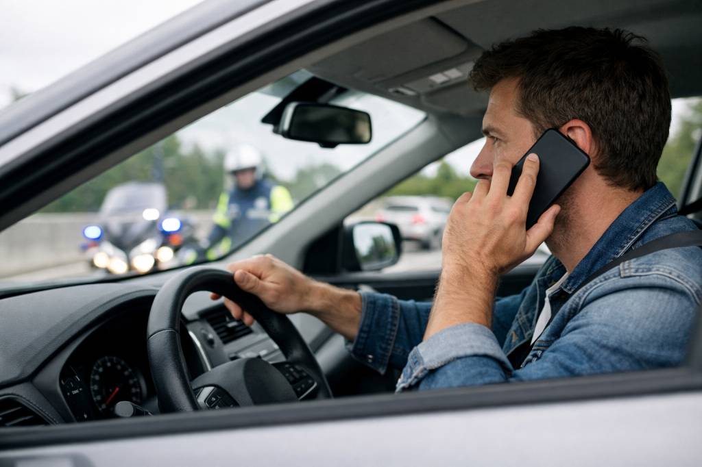Perte de point téléphone au volant : risques, sanctions et alternatives pour rester connecté sans danger